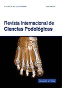 Imagen de portada de la revista Revista Internacional de Ciencias Podológicas