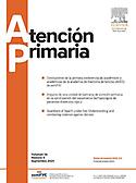 Imagen de portada de la revista Atención primaria